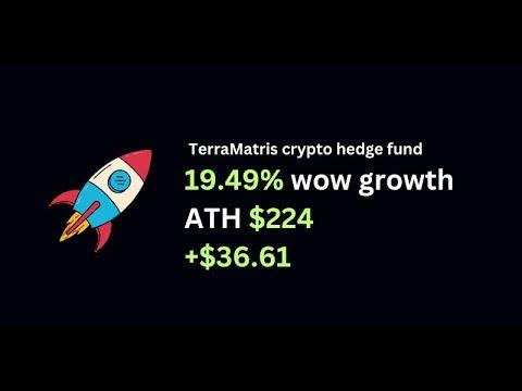Embedded thumbnail for #14 TerraMatris Crypto Hedge Fund Hits $224.44 All-Time High
