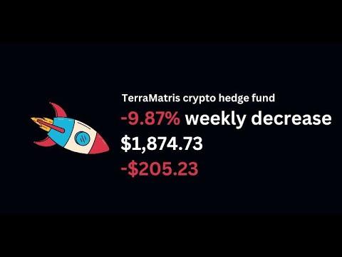Embedded thumbnail for #35 Crypto Hedge Fund&#039;s Value drops to $1,874.73 (-9.87% week over week decrease)