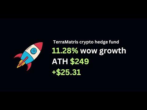 Embedded thumbnail for #15 TerraMatris Crypto Hedge Fund Hits $249.75 All-Time High